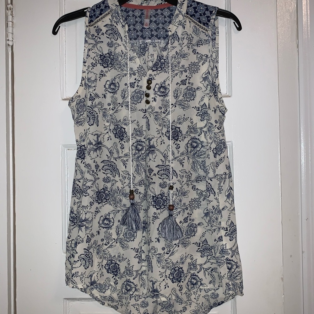 Women’s Floral Tank Top